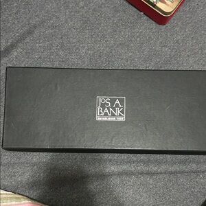Jos. A. Bank Elegant Black Tie and Cumberbund Box